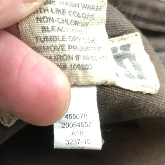 Duluth Trading Co Mens Cargo Pants Size 40x28 Straight Relaxed Fit Brown Classic - Picture 10 of 12